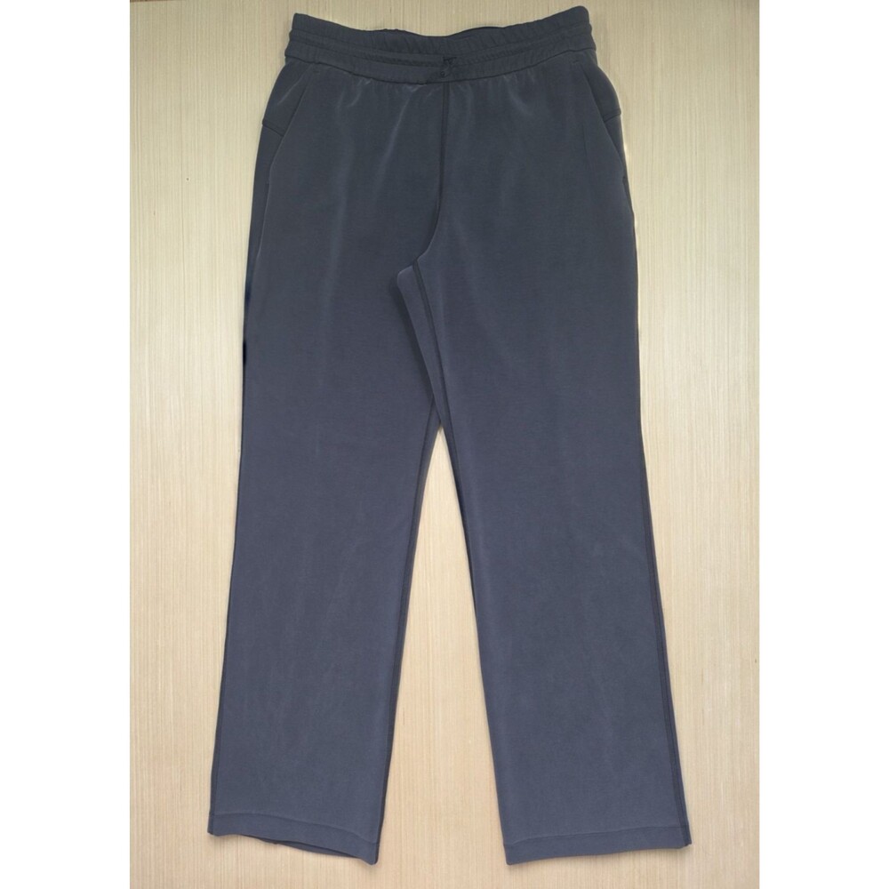 Lululemon Women's Softstreme High Rise Straight Leg Lounge Pants Charcoal 8